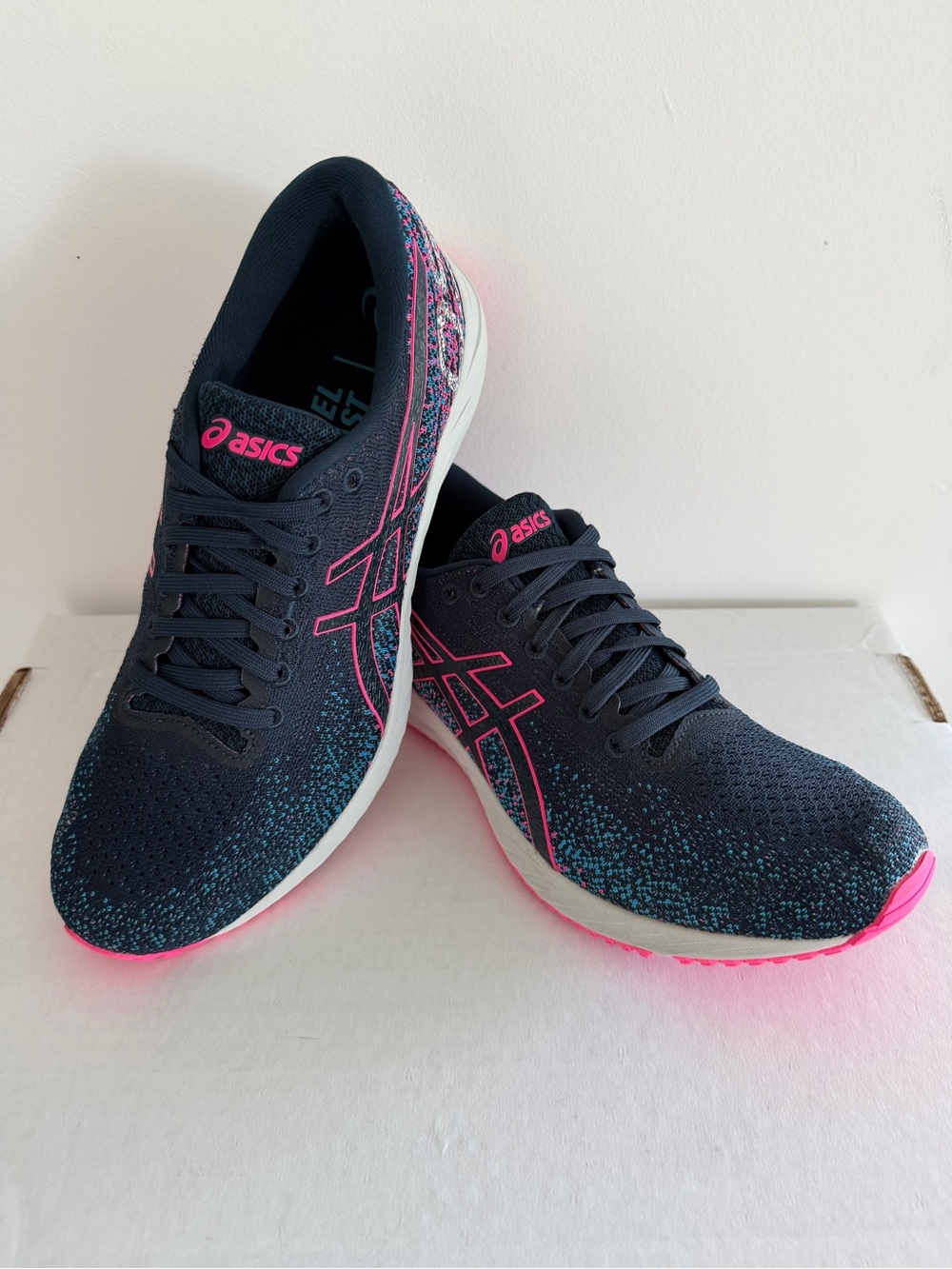 ASICS Womens Gel-DS Trainer 26 Running Shoes Navy/Hot Pink (8) MINT CONDITION! - Picture 10 of 11